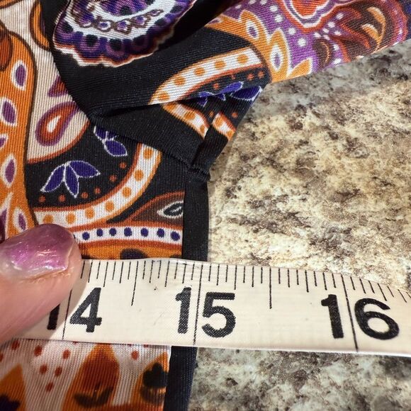 INC International Concepts Black Multicolor Mini Dress - Picture 6 of 8